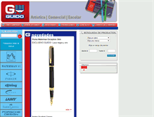 Tablet Screenshot of libreriaguido.com.ar
